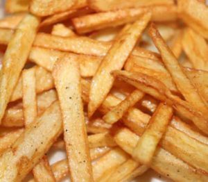 Straight cut french fries